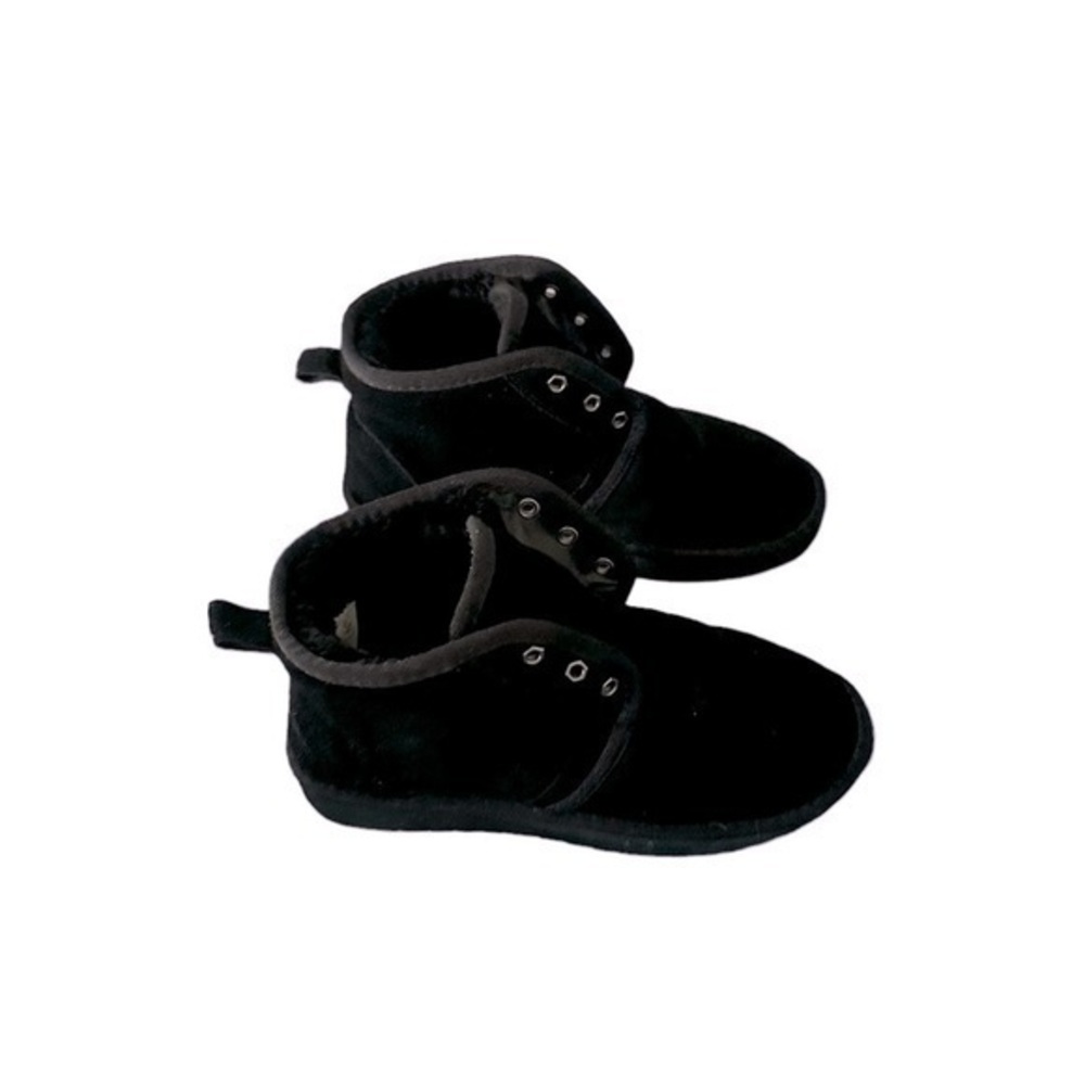 Aspen Black Wool Booties